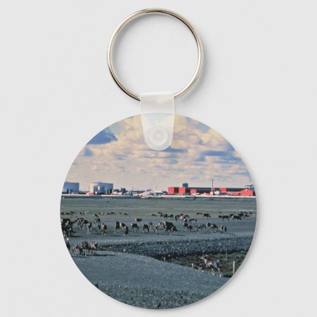 Prudhoe Bay, Alaska Keychain (Front)
