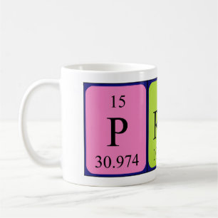 Prune periodic table name mug