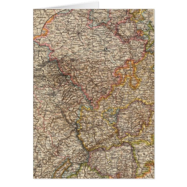 Prusse rhénique, Westphalie, Hesse Nassau (Devant)