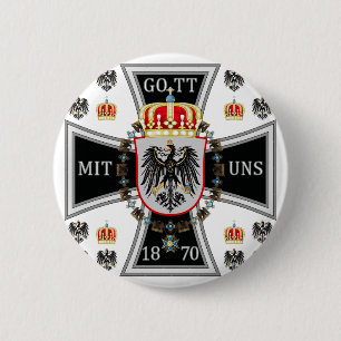 Prussia 2 Inch Round Button