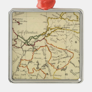 Prussia 3 metal ornament
