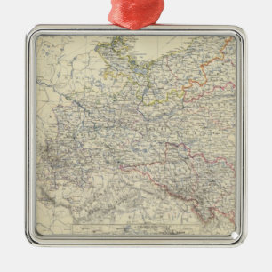 Prussia 3 metal ornament