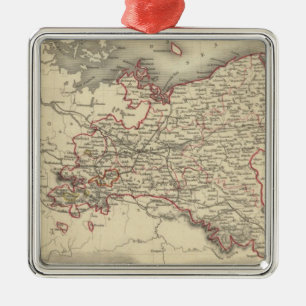 Prussia 5 metal ornament