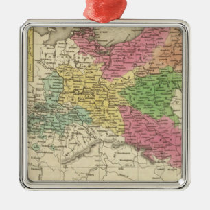 Prussia 6 metal ornament