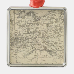 Prussia 6 metal ornament