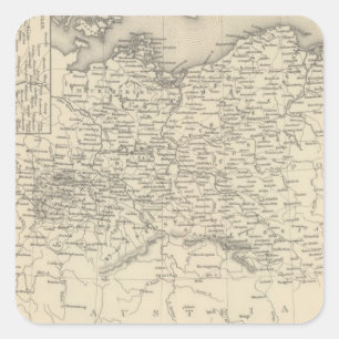 Prussia 6 square sticker
