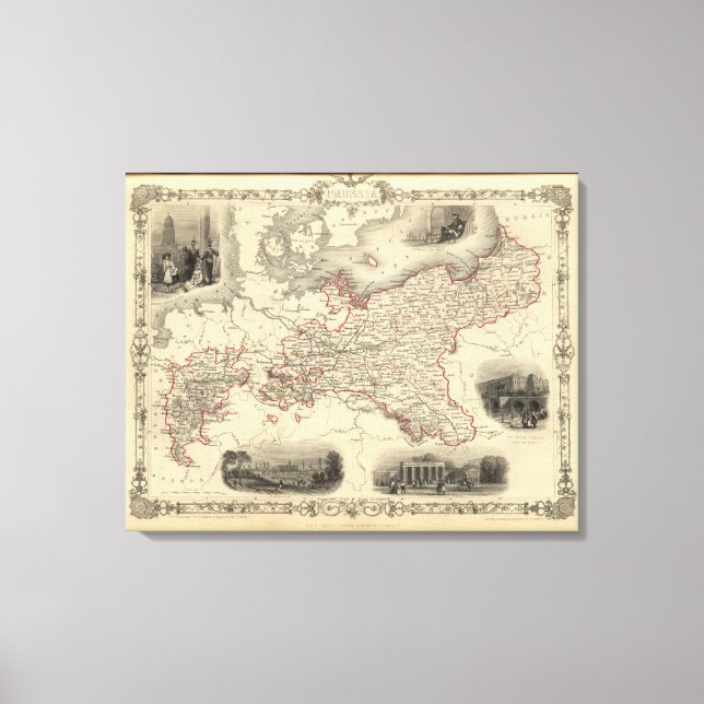 Prussia 8 canvas print (Front)
