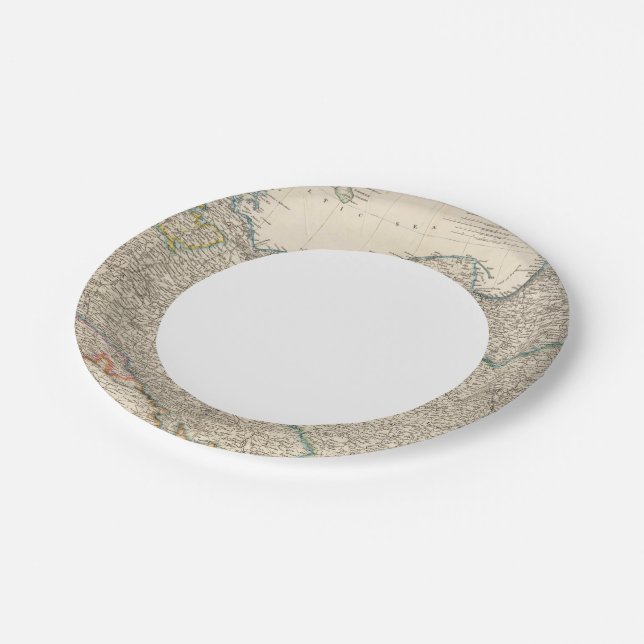 Prussia and Poland 2 Paper Plate (Angled)