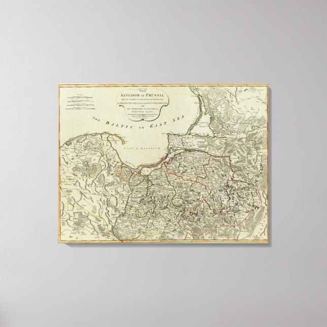 Prussia, Dantzick Canvas Print (Front)