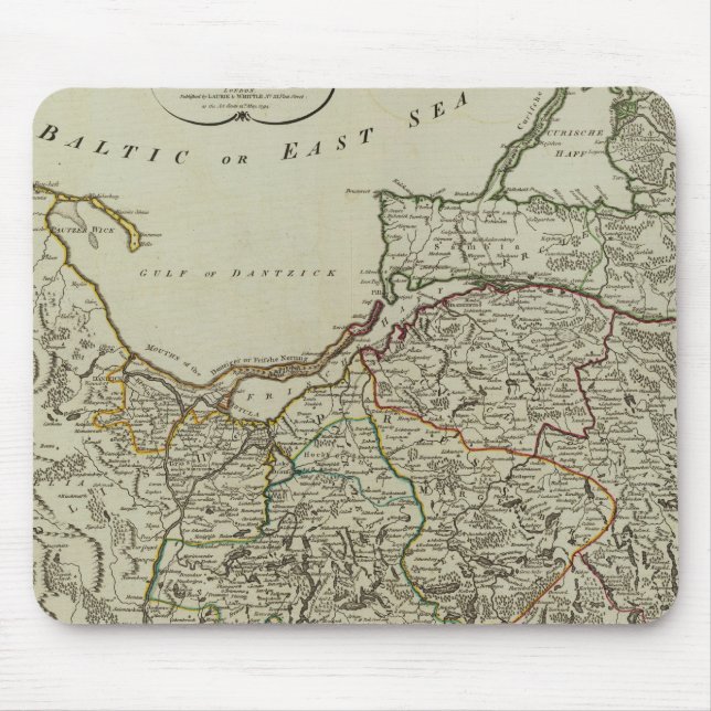Prussia, Dantzick Mouse Pad (Front)