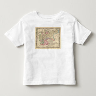 Prussia, German States Map by Mitchell Toddler T-shirt
