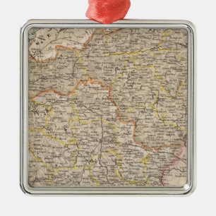 Prussia, Germany, Poland 3 Metal Ornament