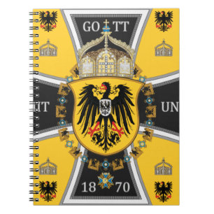 Prussia Keiser Flag Notebook