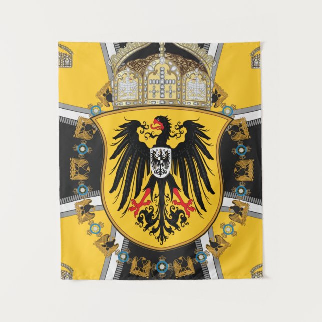Prussia Keiser Flag Tapestry (Front)