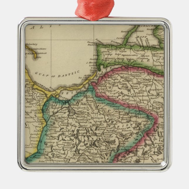 Prussia Metal Ornament (Front)