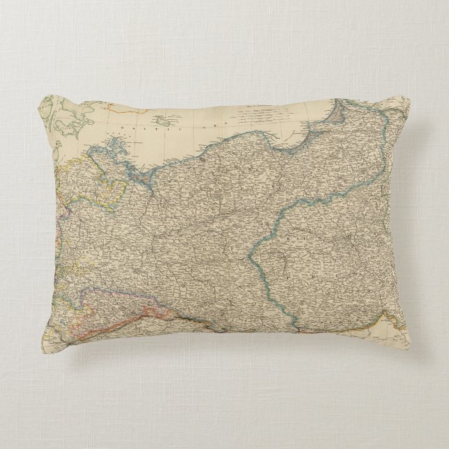 Prussia, Poland Decorative Pillow (Front)