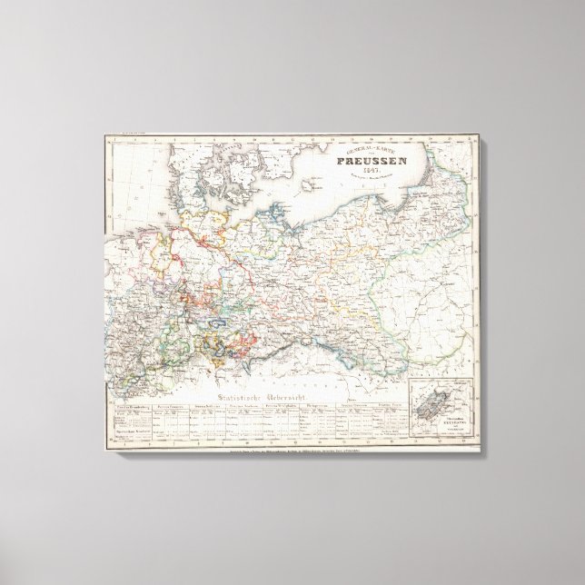 Prussia, Switzerland Canvas Print (Front)