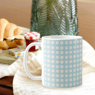 Prussian Blue Marshmallow Mug