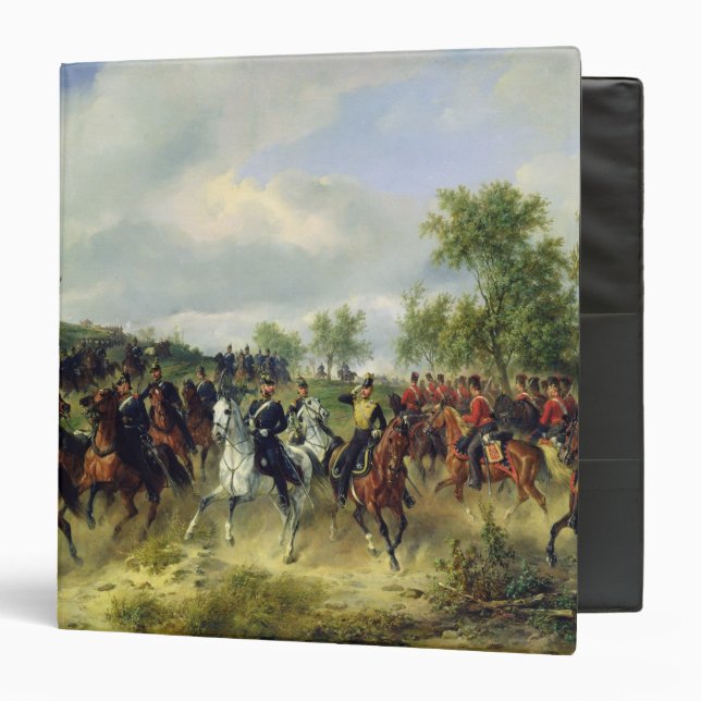 Prussian cavalry on expedition, c.19th binder (Front/Inside)