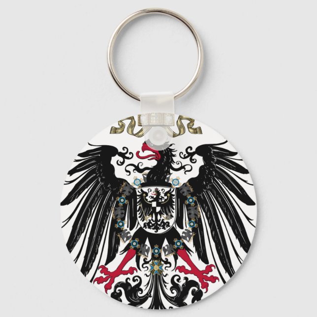 Prussian Eagle Keychain (Front)