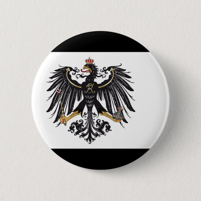 Prussian flag button (Front)