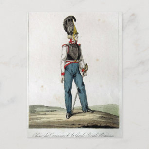Prussian Guard Cuirassier Postcard
