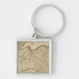Prussian States 3 Keychain