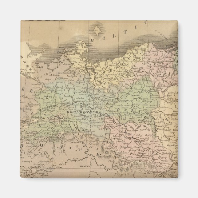 Prussian States Magnet (Front)