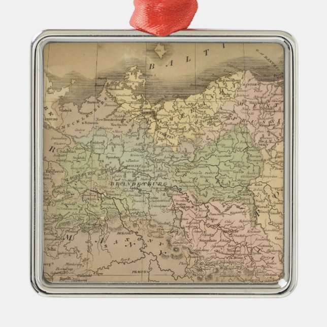 Prussian States Metal Ornament (Front)