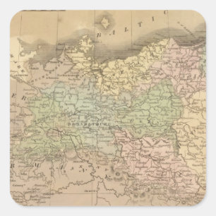 Prussian States Square Sticker