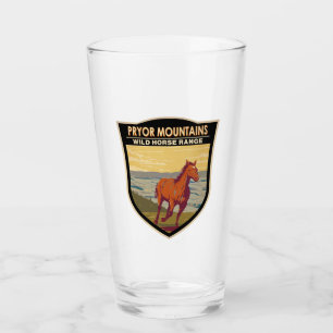 Pryor Mountains Wild Horse Range Vintage Glass
