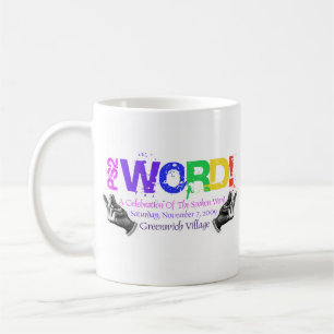 PS2 WORD! COFFEE MUG