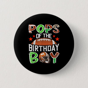 Ps Of The Birthday Boy Game Day Football Lover  2 Inch Round Button