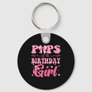 Ps Of The Birthday Girl Family Nk Coquette Bow Keychain