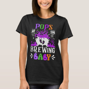 Ps Of The Brewing Baby Dad To Be Halloween  T-Shirt