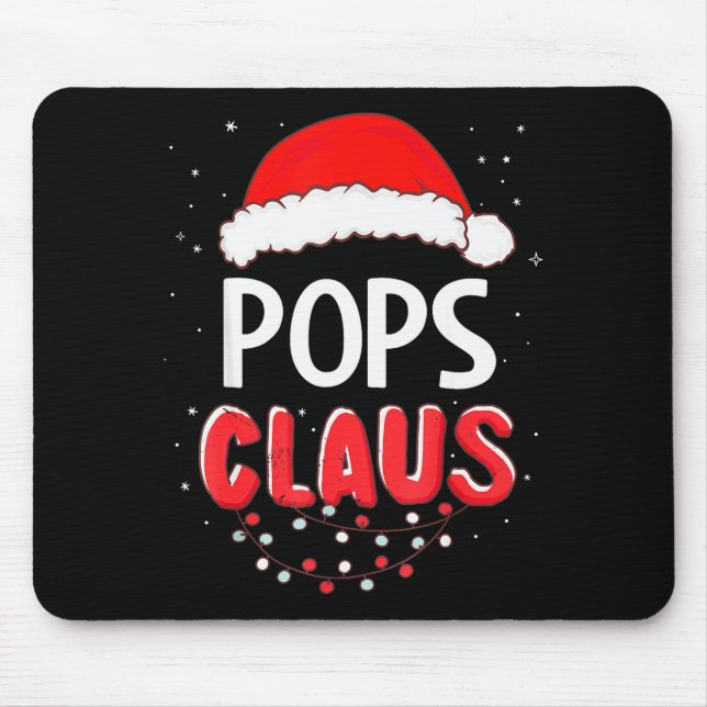 Ps Santa Claus Christmas Matching Costume  Mouse Pad (Front)