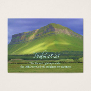 Psalm18 : 28 cartes inspirées personnelles