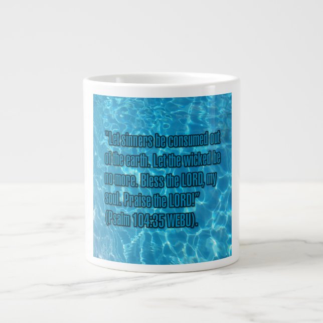 Psalm 104:35 WEBU Mug (Front)