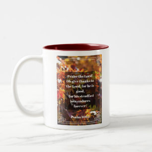 Psalm 106:1 Mug