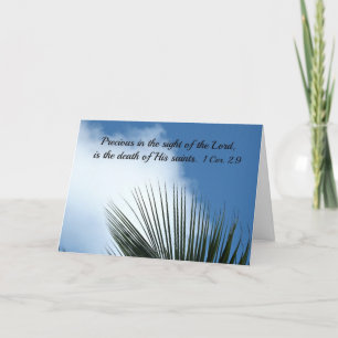 Psalm 116:15 card