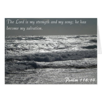 Psalm 118:14 - The Lord is my strength
