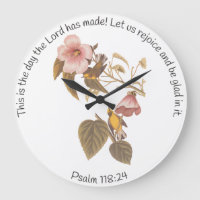 Psalm 118:24 and Blue Winged Yellow Warbler Bird