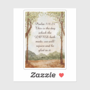 Psalm 118:24 This is the Day Romantic Trees