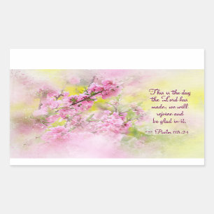 Psalm 118:24 This is the Day the Lord has Made Sticker