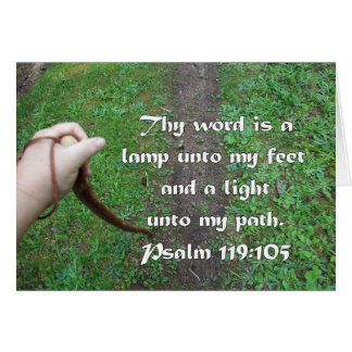 Psalm 119:105 Walking Stick Path