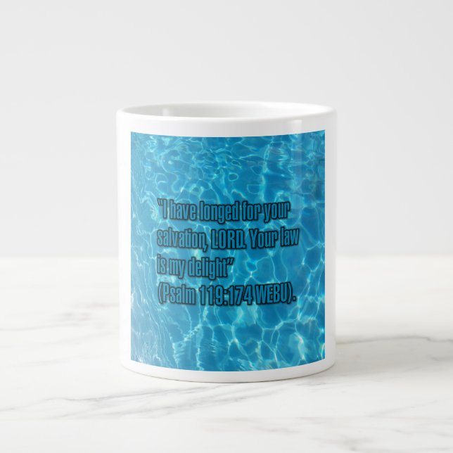 Psalm 119:174 WEBU Mug (Front)