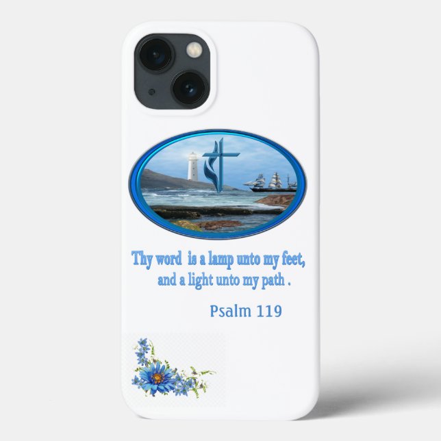 Psalm 119 Christian Clothing Case-Mate iPhone Case (Back)