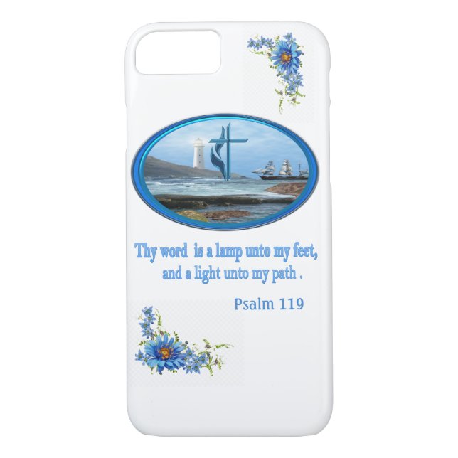 Psalm 119 Christian Clothing Case-Mate iPhone Case (Back)
