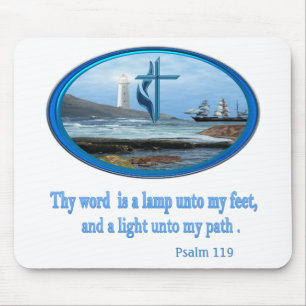 Psalm 119 Christian Clothing Mouse Pad