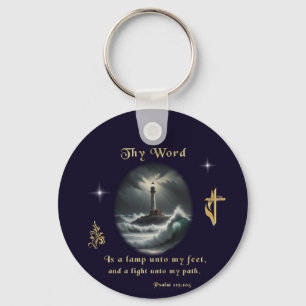 Psalm 119 keychain